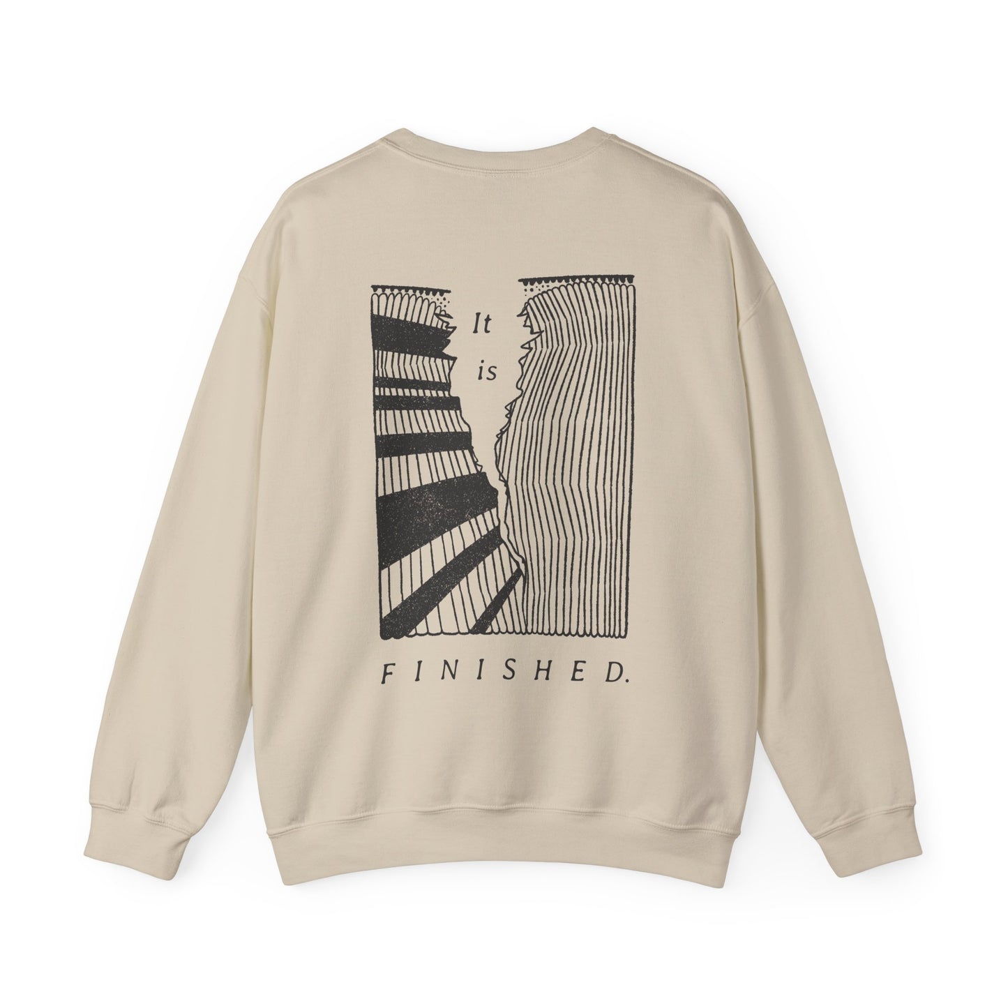 It Is Finished - Unisex Heavy Blend™ Crewneck Sweatshirt