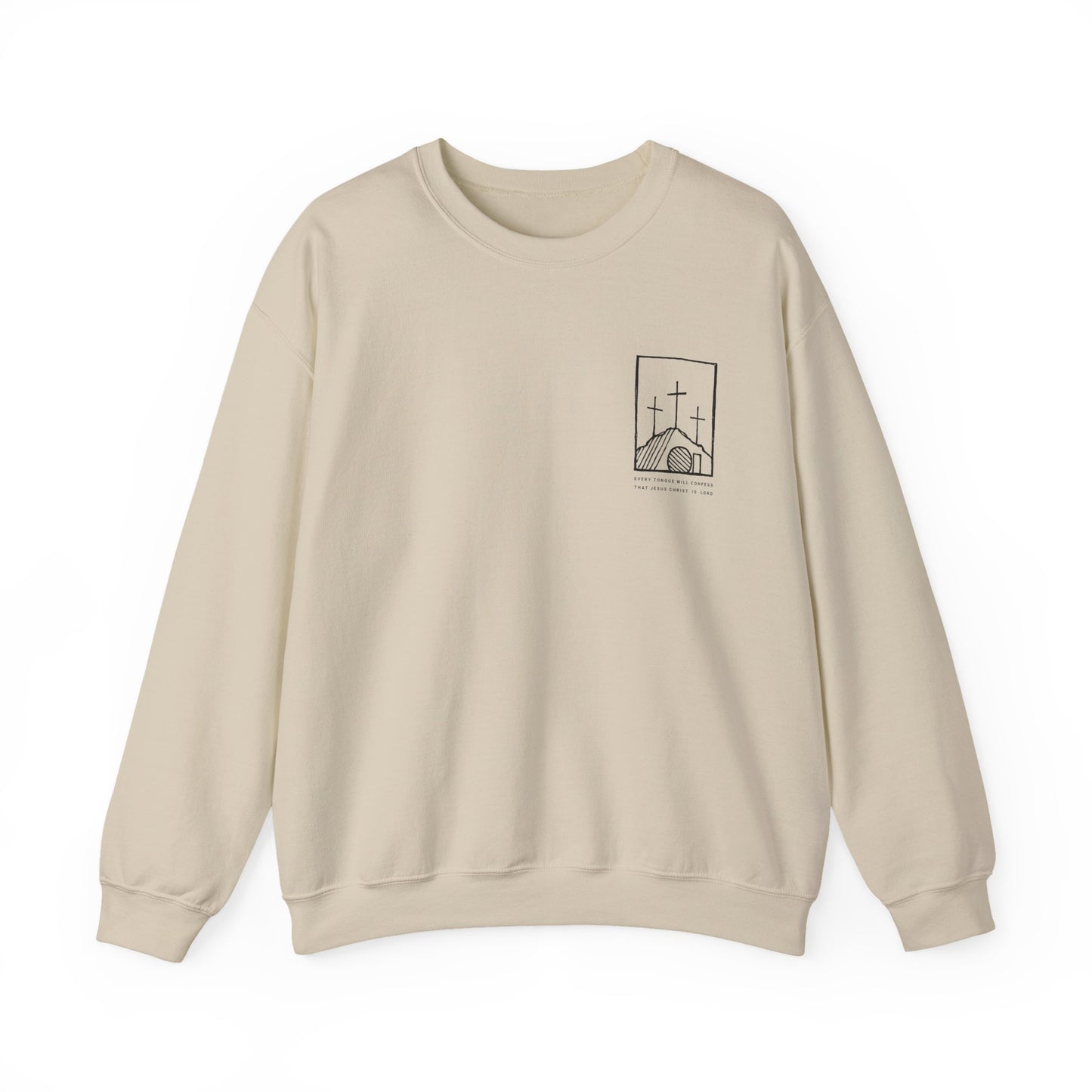 Every Knee Will Bow - Unisex Heavy Blend™ Crewneck Sweatshirt