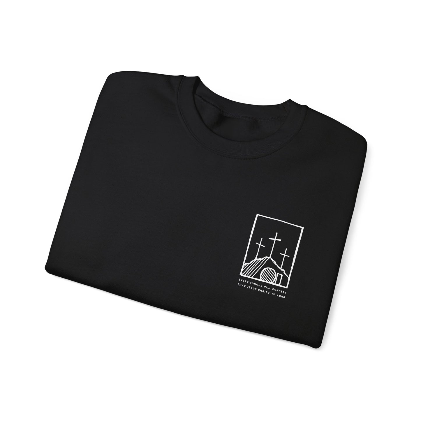 Every Knee Will Bow - Unisex Heavy Blend™ Crewneck Sweatshirt