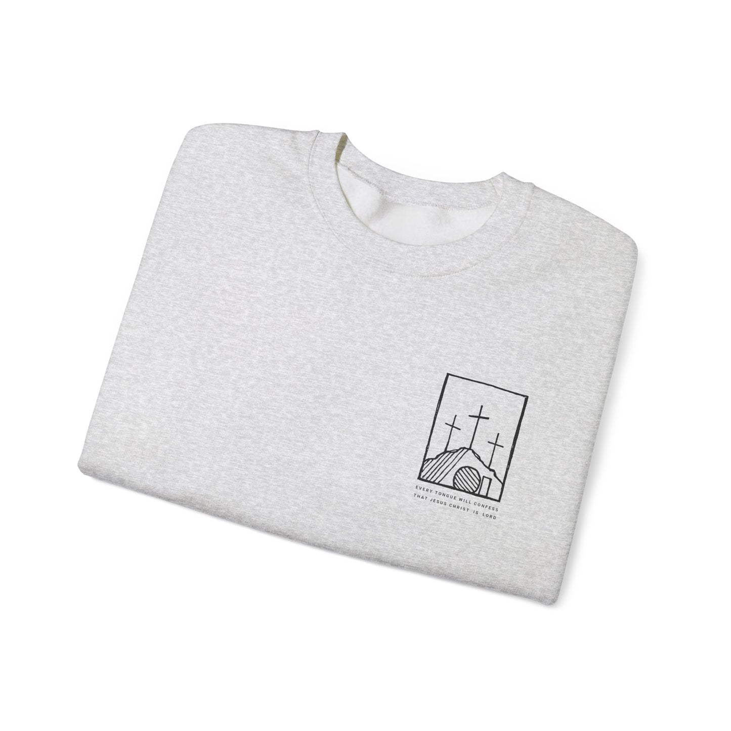 Every Knee Will Bow - Unisex Heavy Blend™ Crewneck Sweatshirt