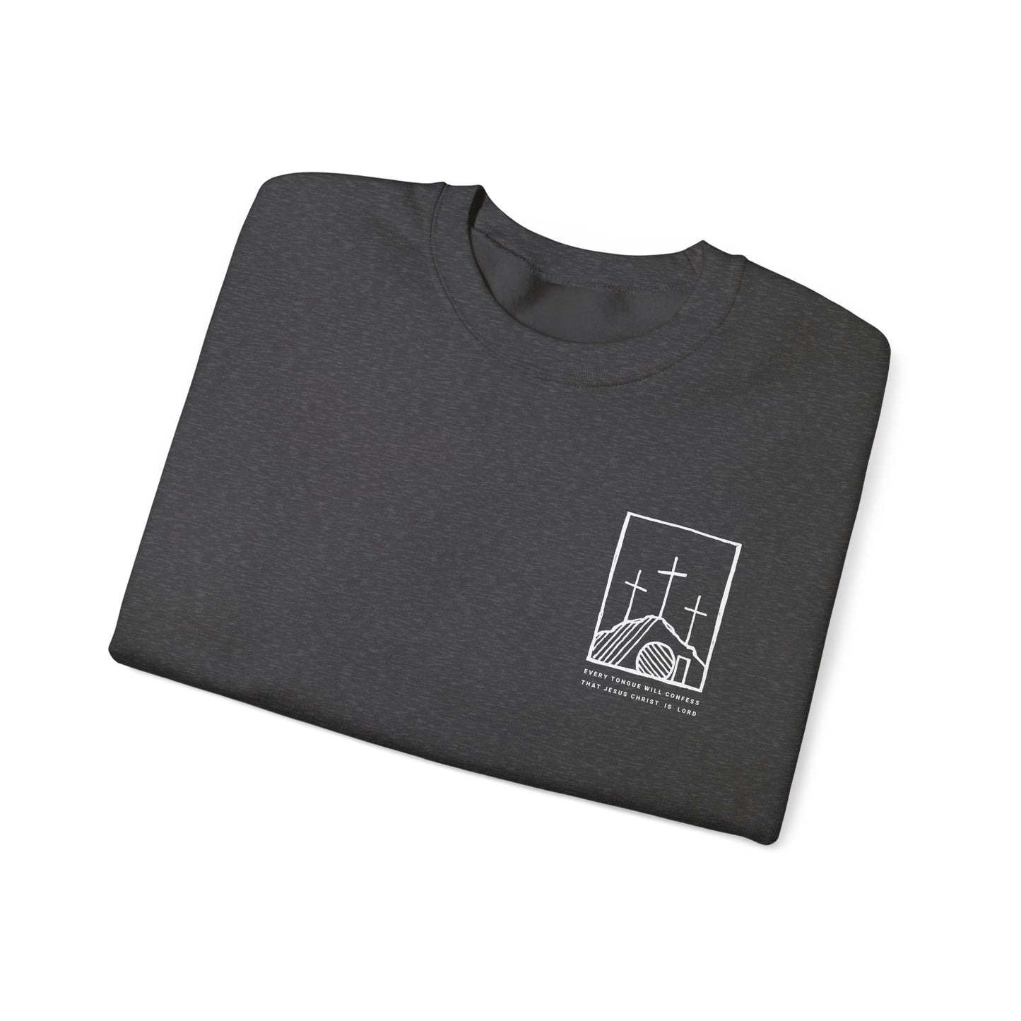 Every Knee Will Bow - Unisex Heavy Blend™ Crewneck Sweatshirt