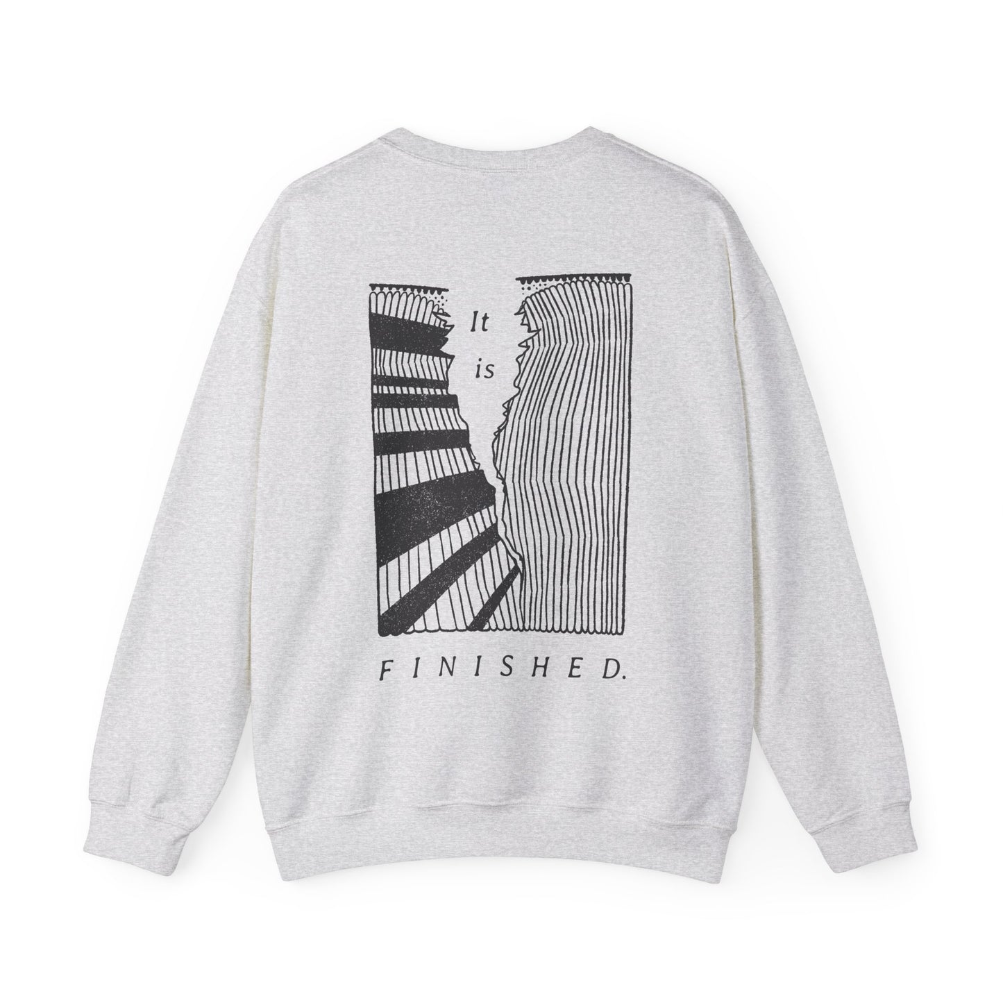 It Is Finished - Unisex Heavy Blend™ Crewneck Sweatshirt