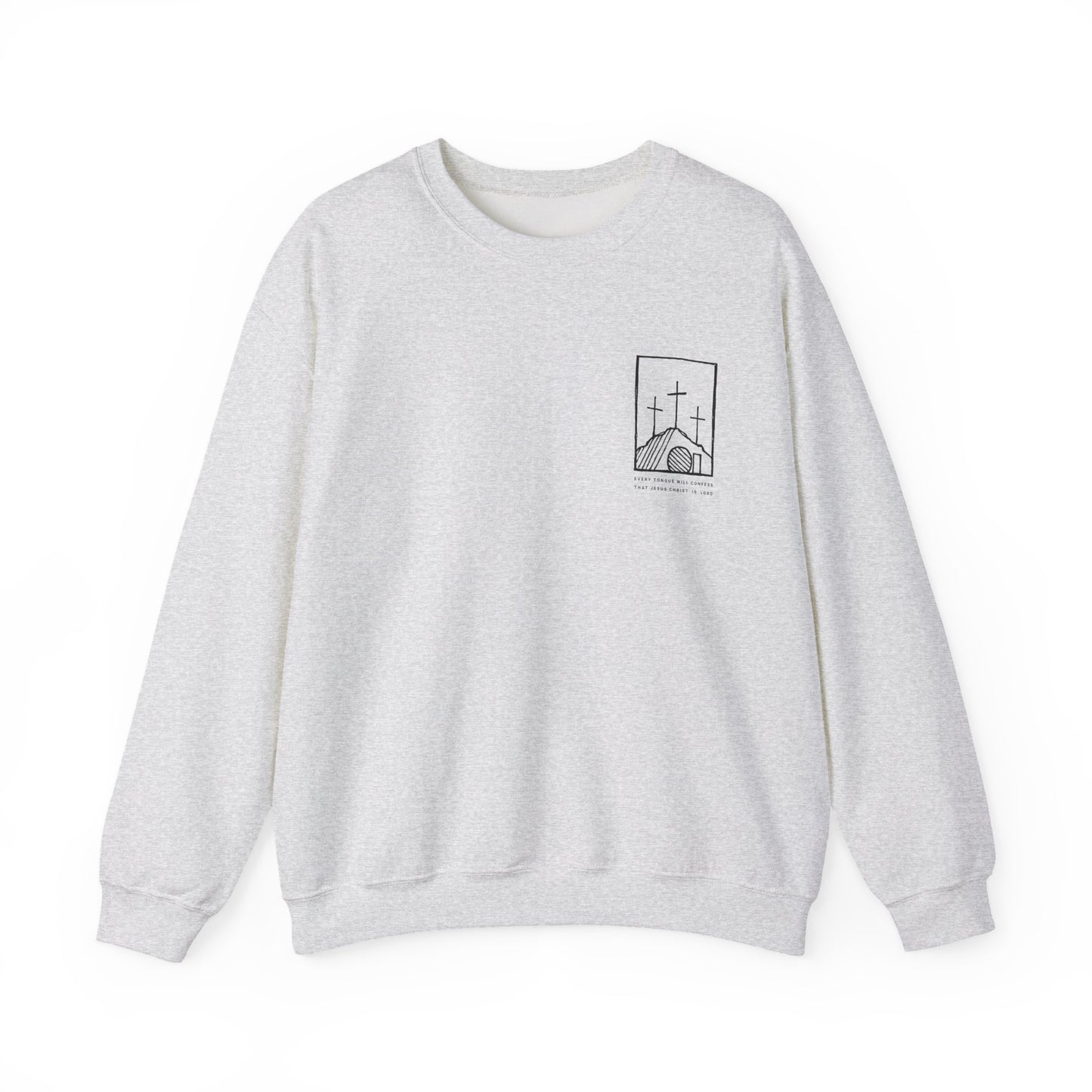 Every Knee Will Bow - Unisex Heavy Blend™ Crewneck Sweatshirt