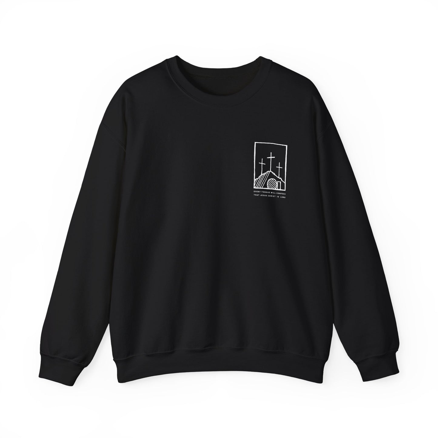 Every Knee Will Bow - Unisex Heavy Blend™ Crewneck Sweatshirt