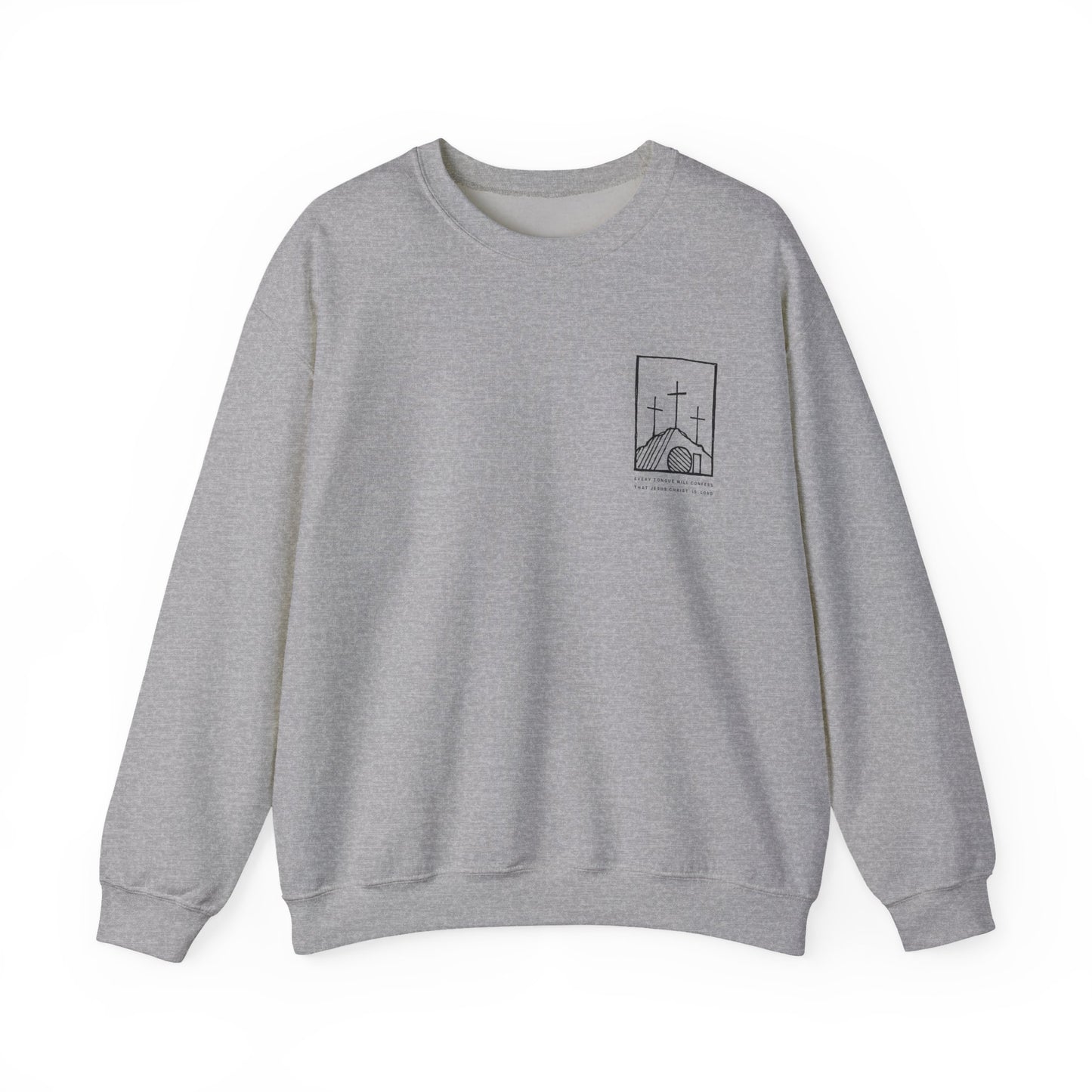 Every Knee Will Bow - Unisex Heavy Blend™ Crewneck Sweatshirt