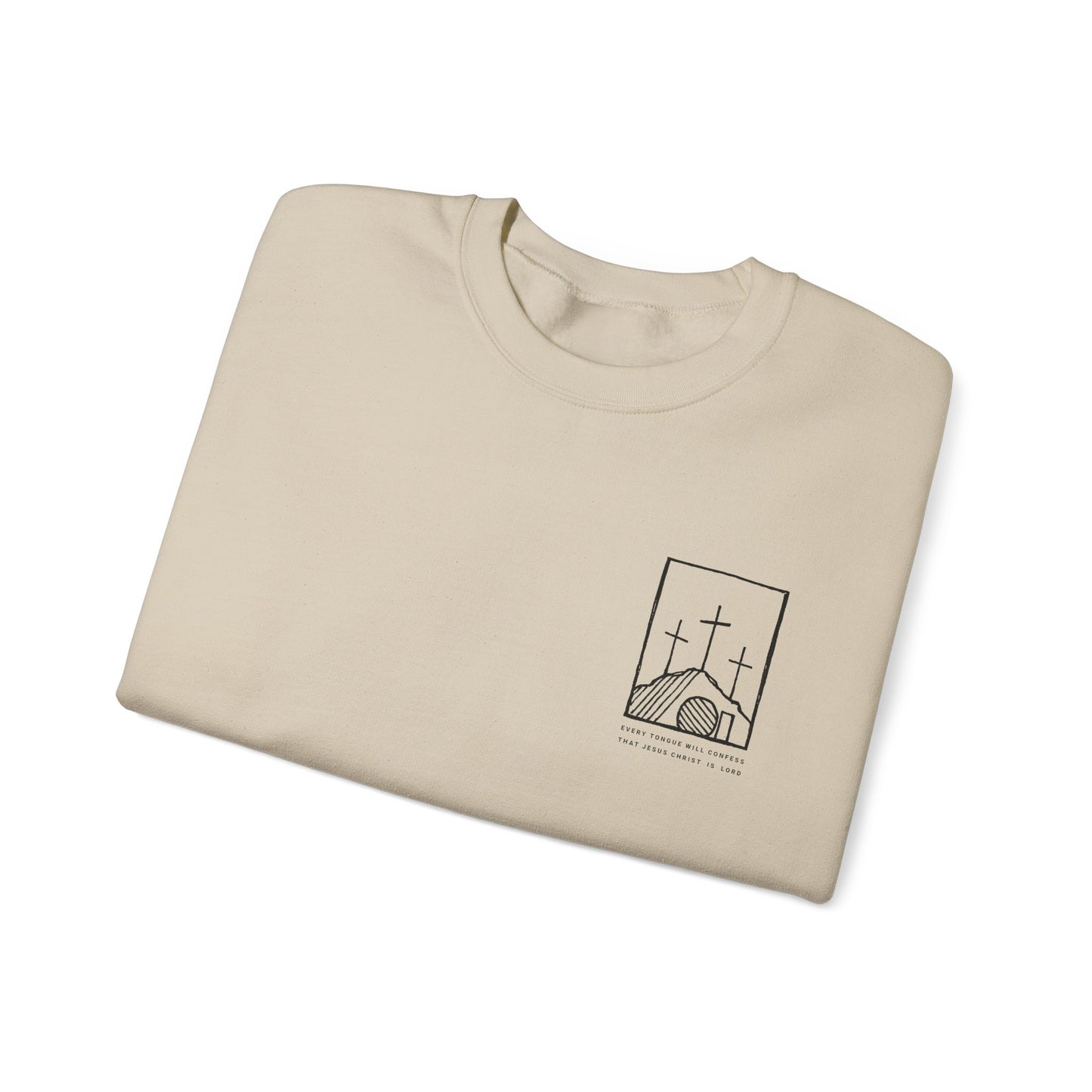 Every Knee Will Bow - Unisex Heavy Blend™ Crewneck Sweatshirt