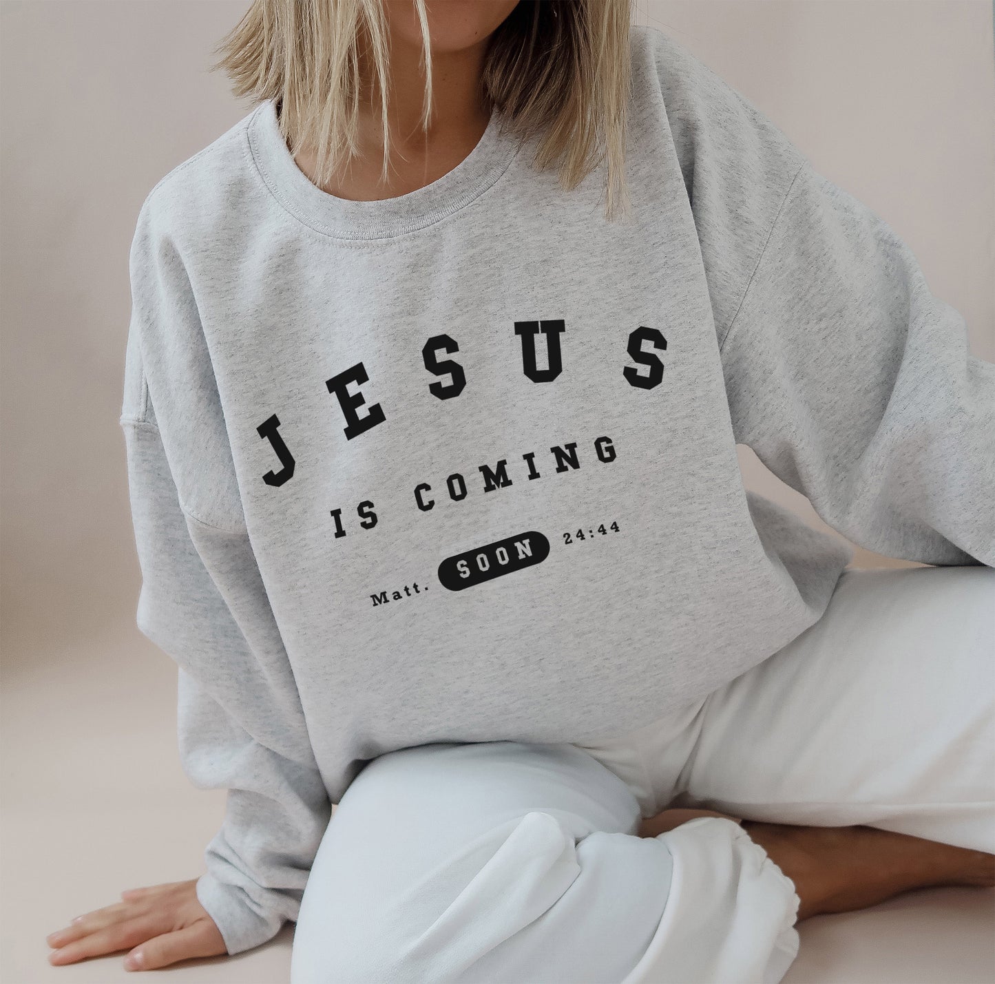 Jesus is Coming Soon - Unisex Heavy Blend™ Crewneck Sweatshirt