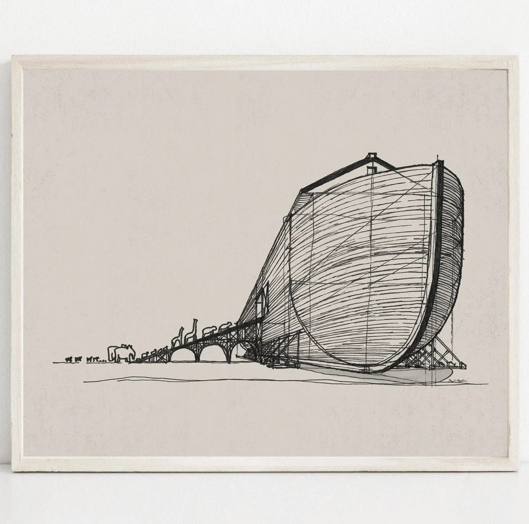 Noah's Ark Boarding - Digital Print