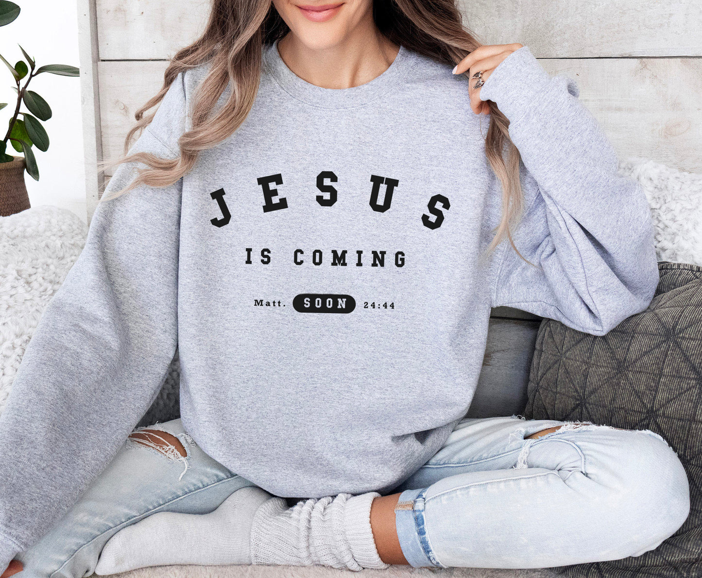 Jesus is Coming Soon - Unisex Heavy Blend™ Crewneck Sweatshirt