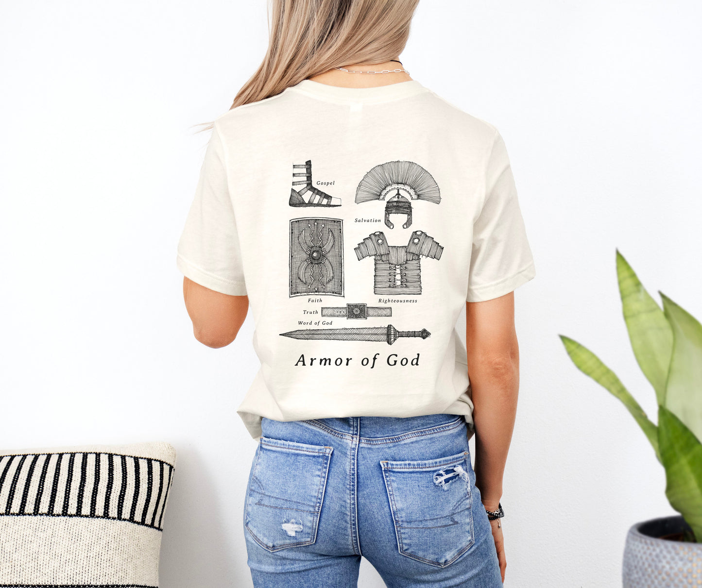 Armor of God, For the King - Unisex Jersey Short Sleeve Tee - Bella Canvas 3001