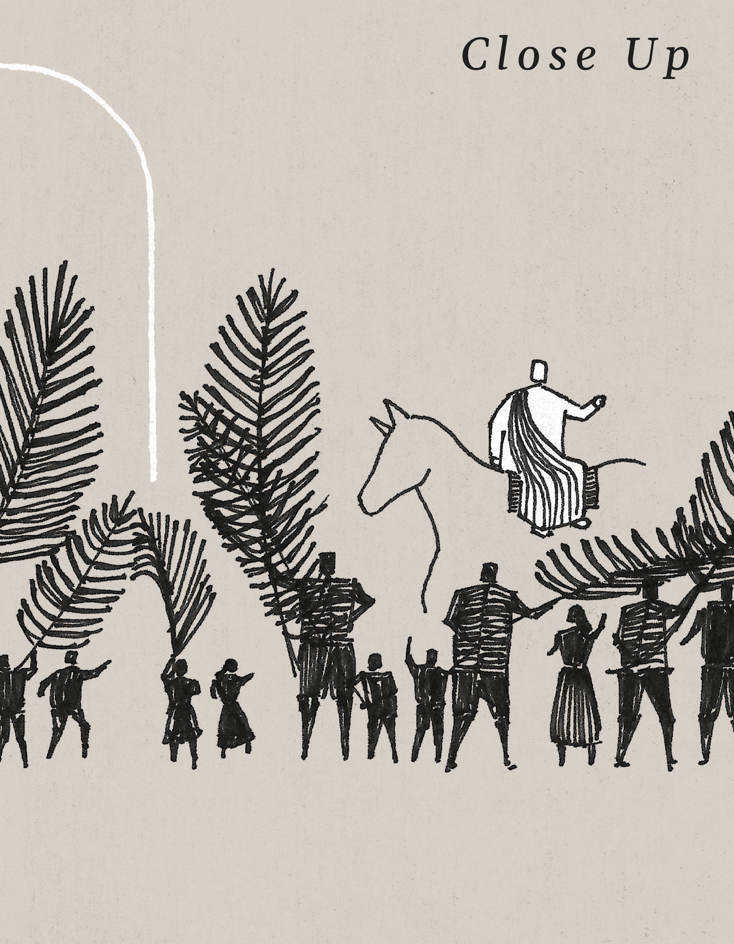 Hosanna in the Highest, Palm Sunday - Digital Print