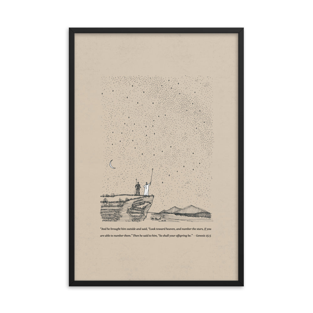 God's Promise to Abraham - Framed