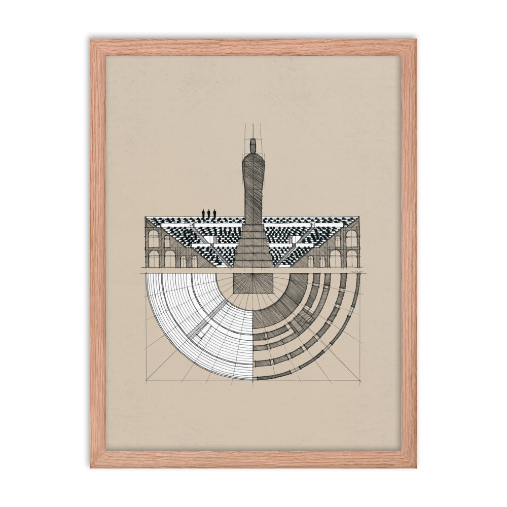 We Will Not Bow Daniel 3 - Framed