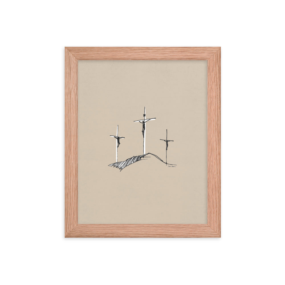 You Will Be With Me in Paradise - Framed
