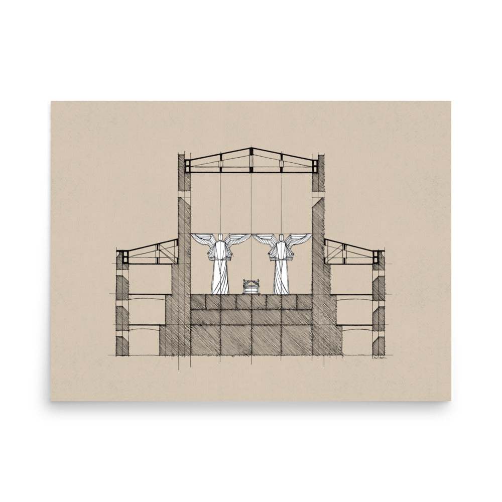 Solomon's Temple Holy of Holies - Poster