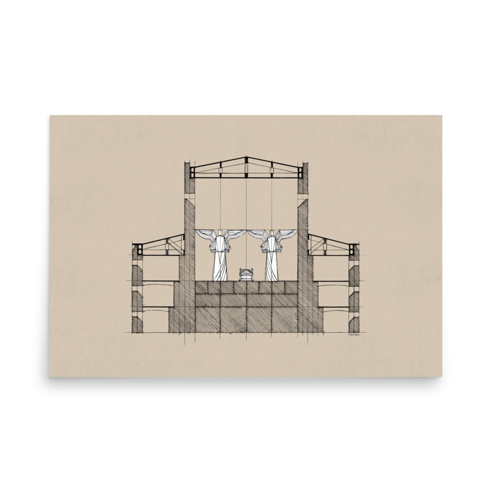 Solomon's Temple Holy of Holies - Poster