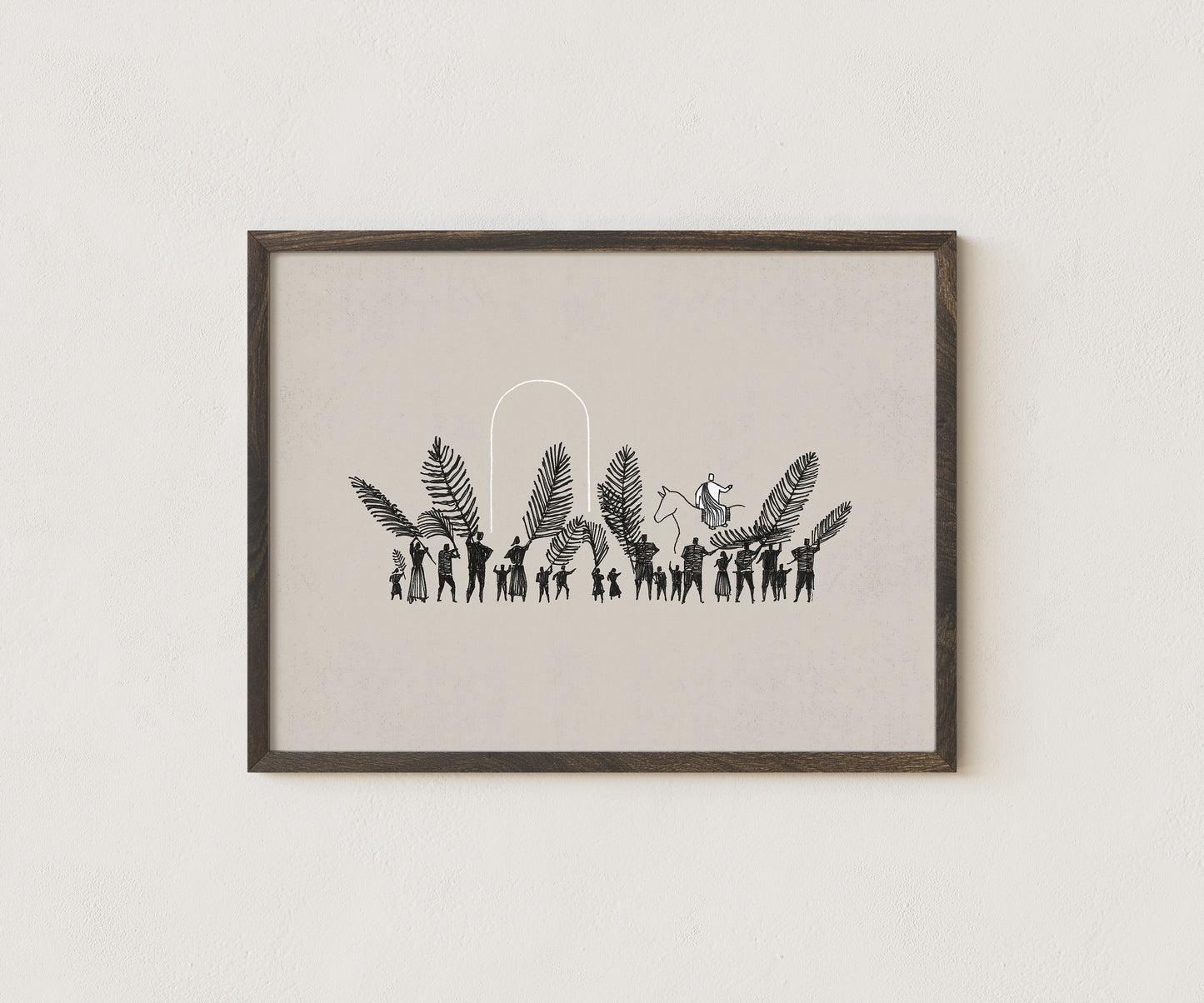 Hosanna in the Highest, Palm Sunday - Digital Print