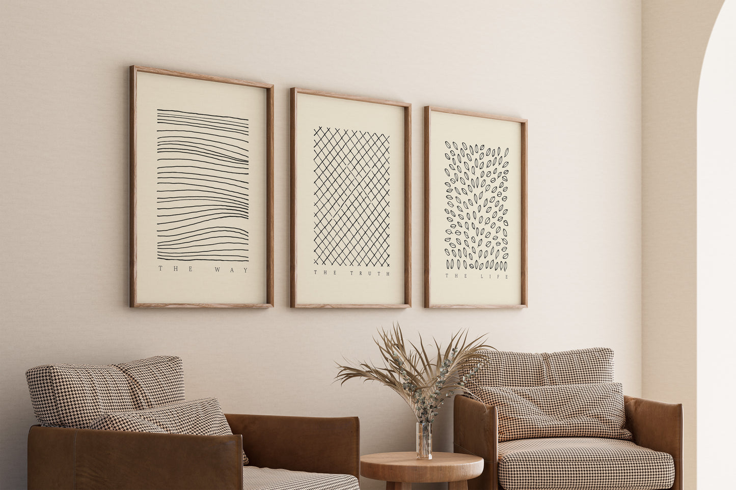 The Way the Truth the Life Set - Digital Print