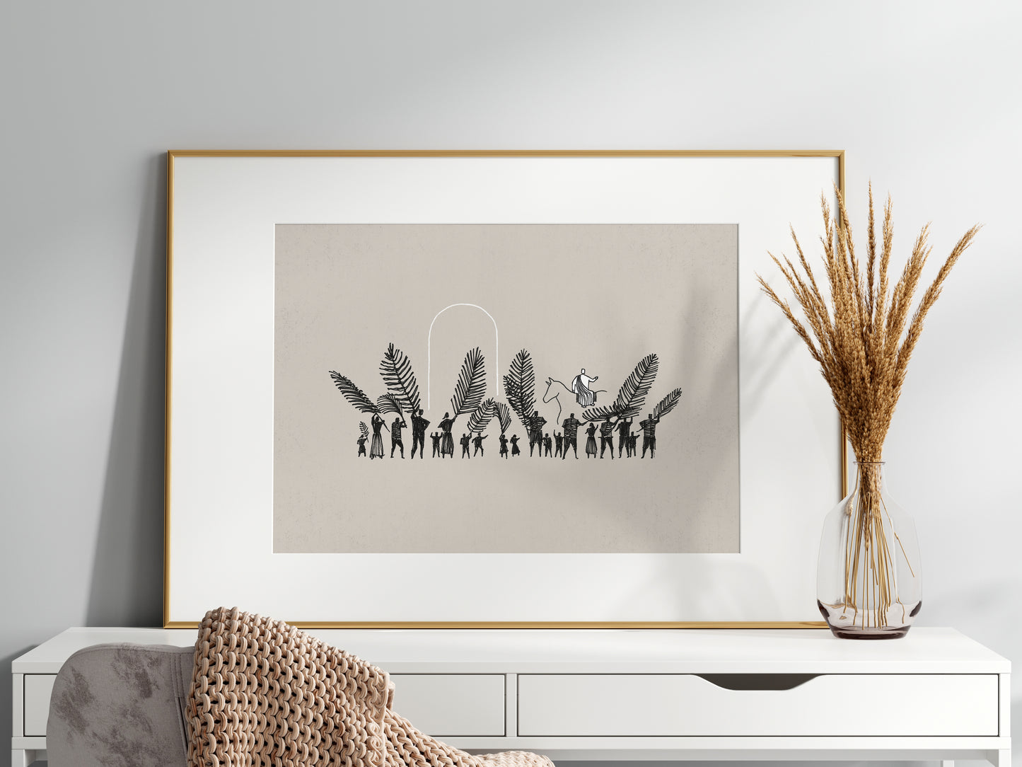 Hosanna in the Highest, Palm Sunday - Digital Print