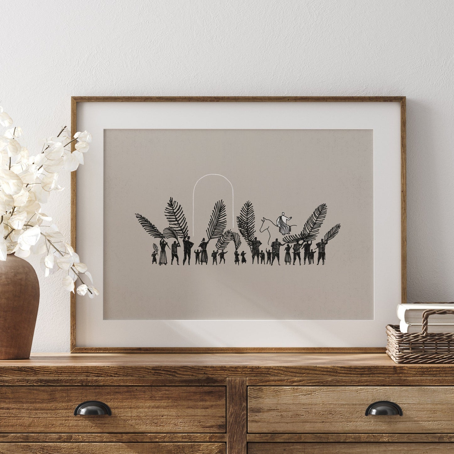 Hosanna in the Highest, Palm Sunday - Digital Print