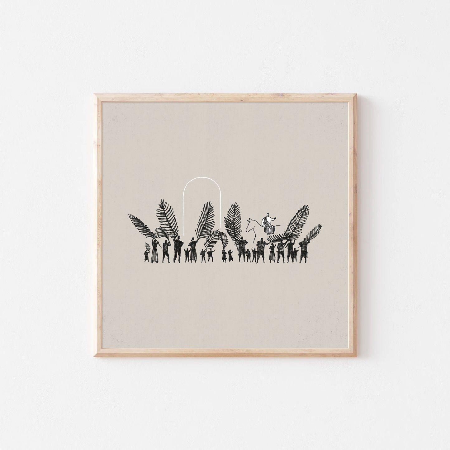 Hosanna in the Highest, Palm Sunday - Digital Print
