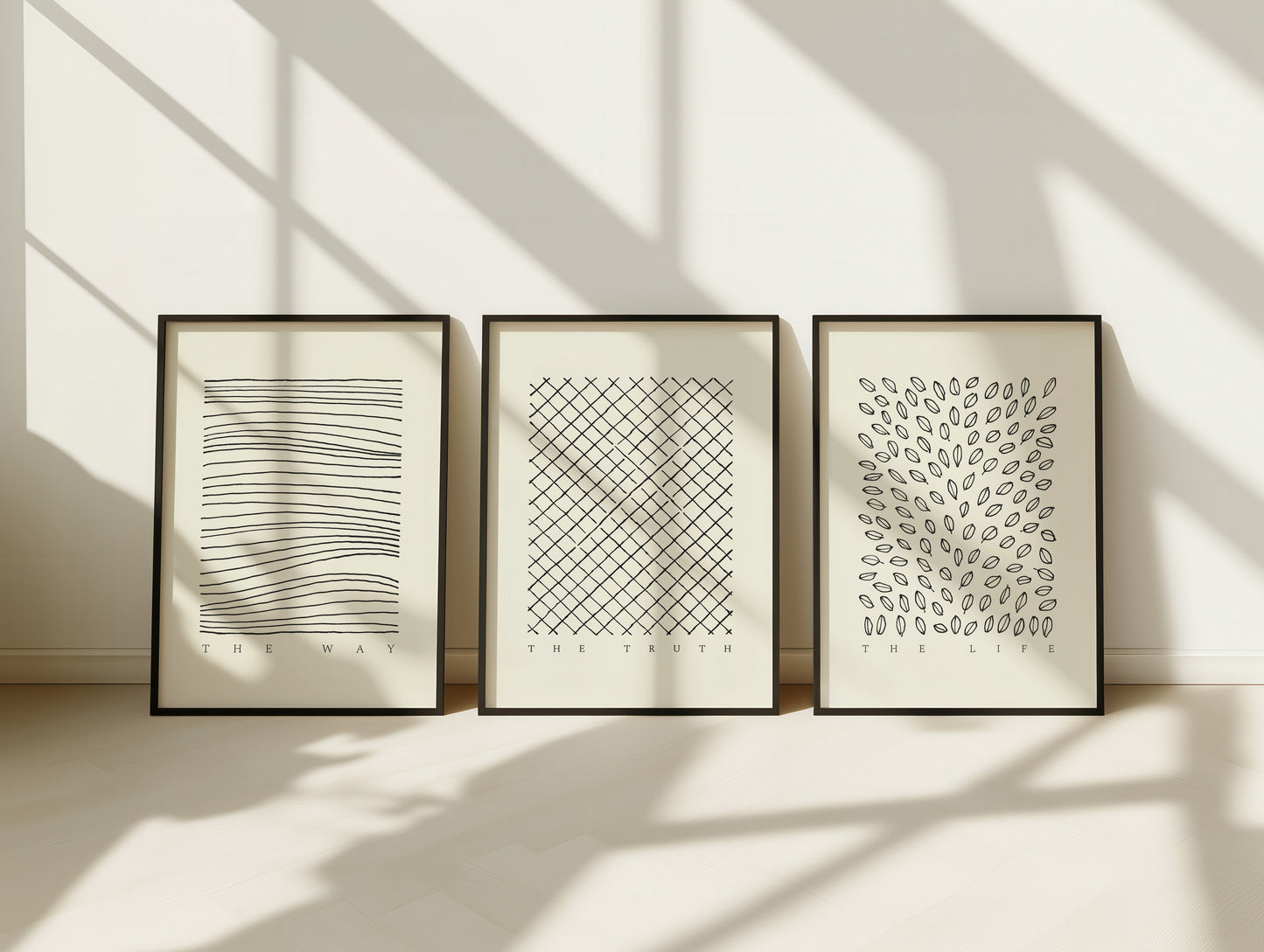 The Way the Truth the Life Set - Digital Print