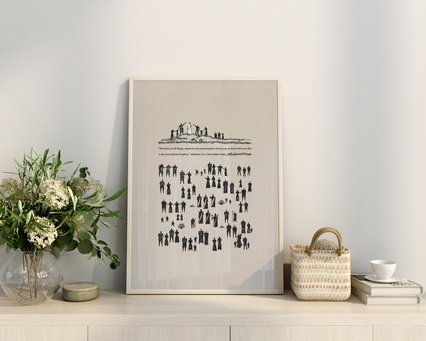Love One Another, Golden Rule - Digital Print