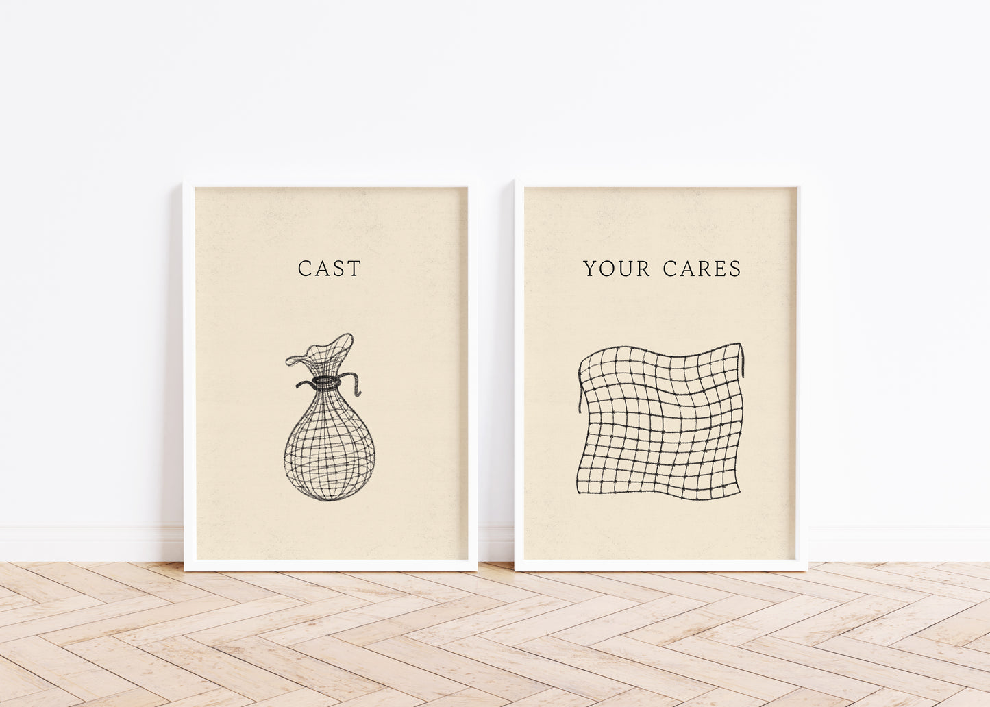 Cast Your Cares on the Lord Set - Digital Print