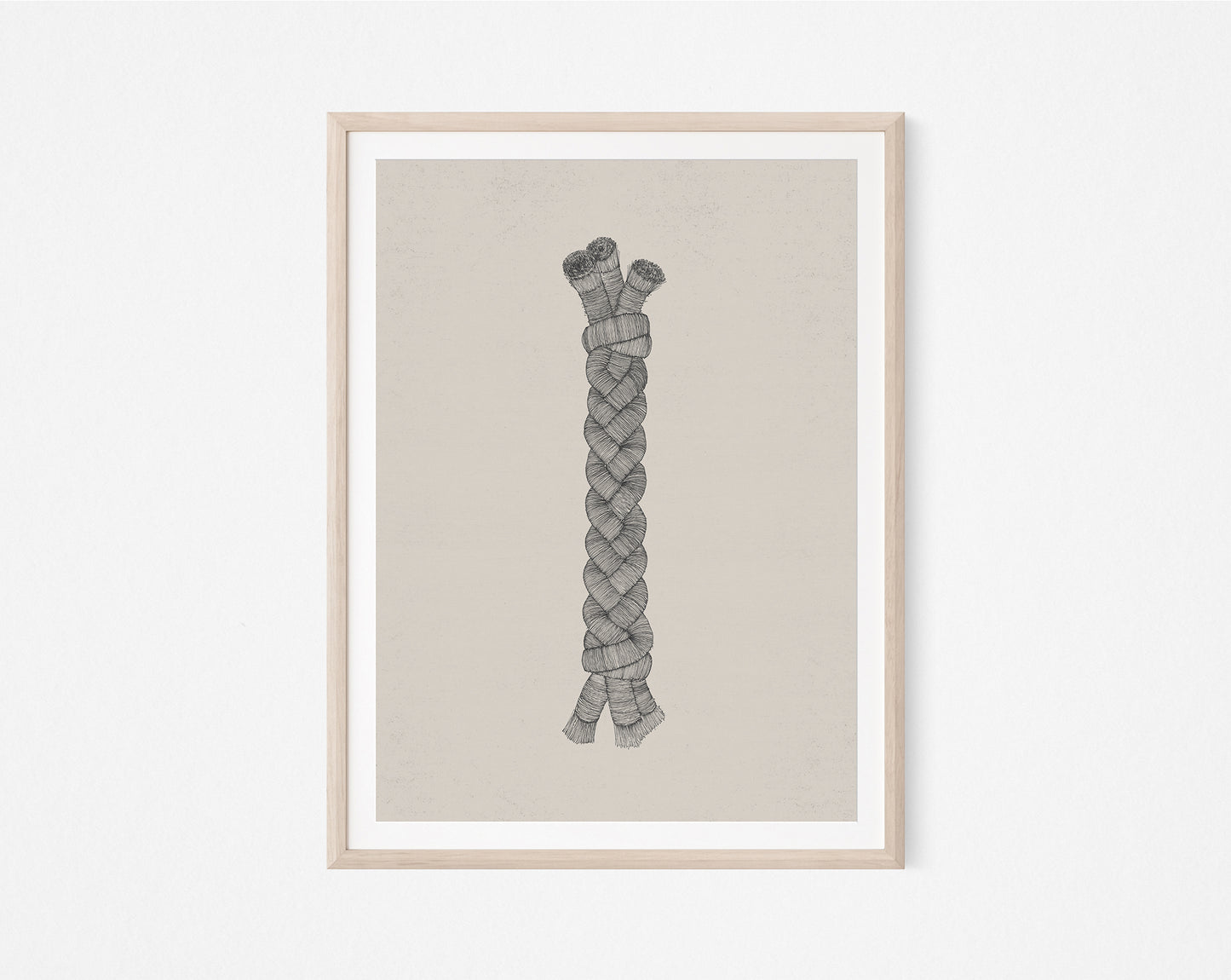 A Cord of Three Strands Ecclesiastes 4:12 - Digital Print