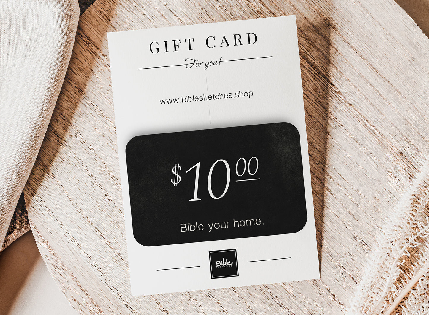 BibleSketches Gift Card - Starting at $10