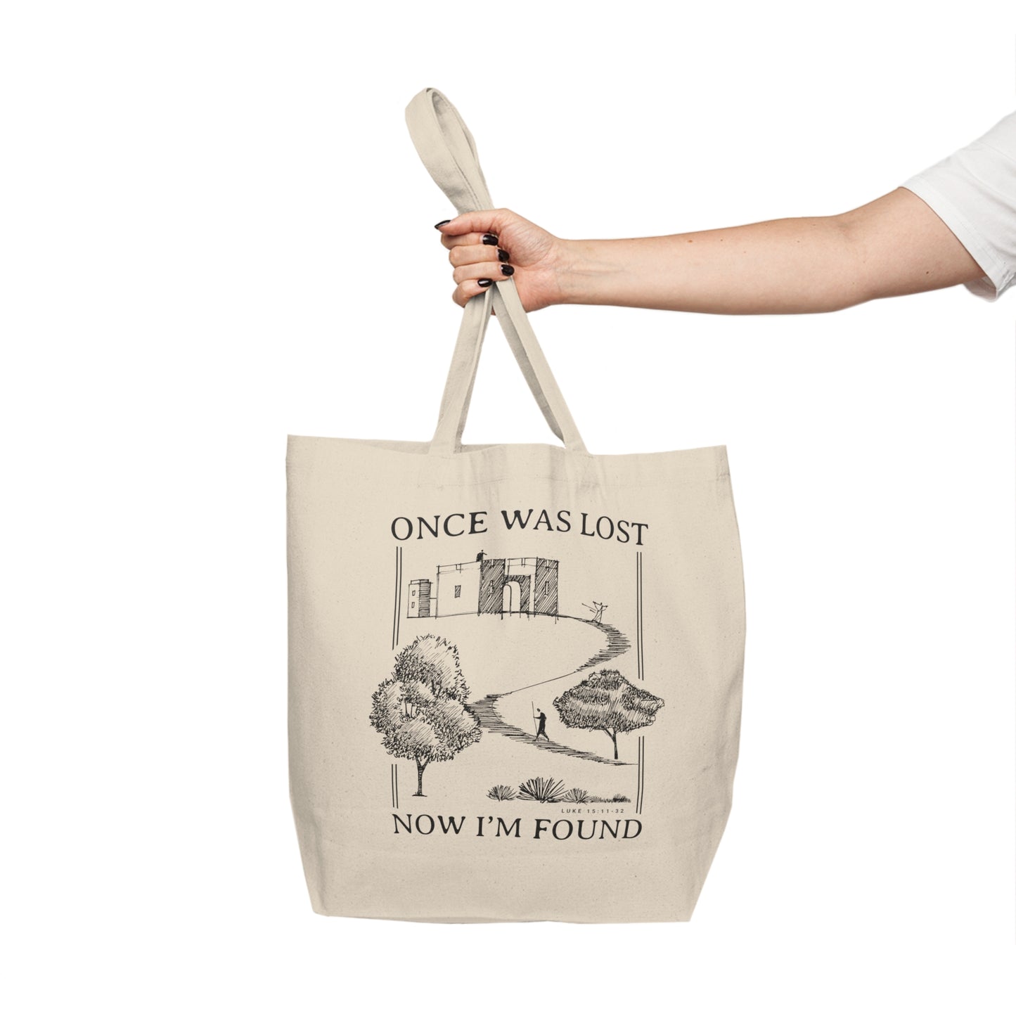 Prodigal Son Lost Now I'm Found - Shopping Canvas Tote Bag - One Side