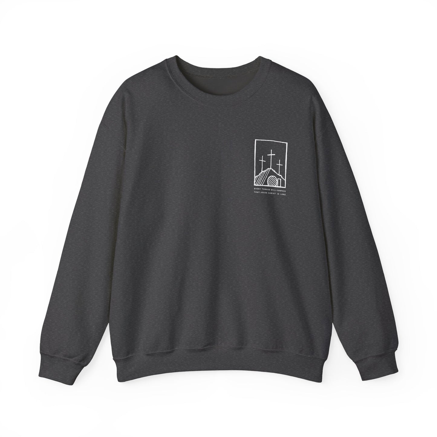 Every Knee Will Bow - Unisex Heavy Blend™ Crewneck Sweatshirt