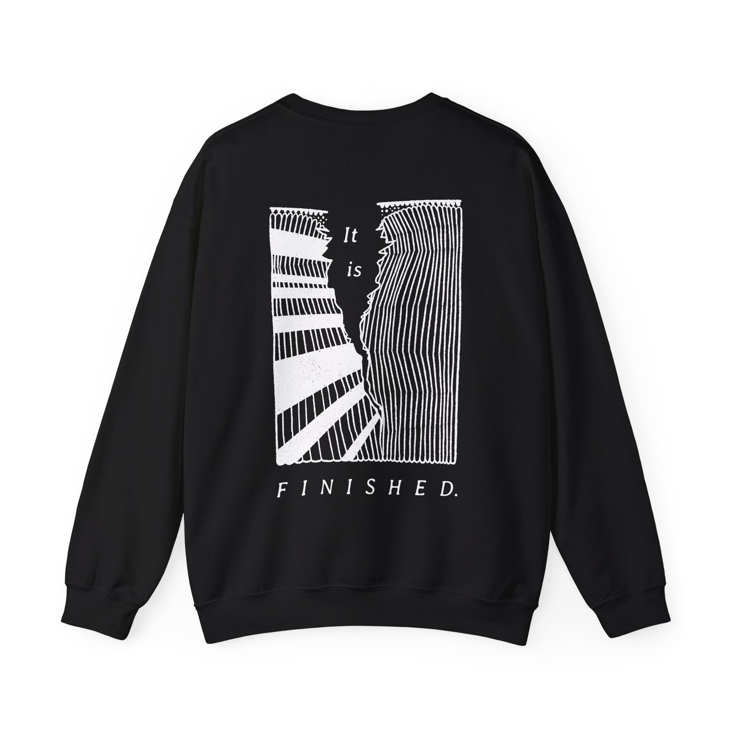 It Is Finished - Unisex Heavy Blend™ Crewneck Sweatshirt