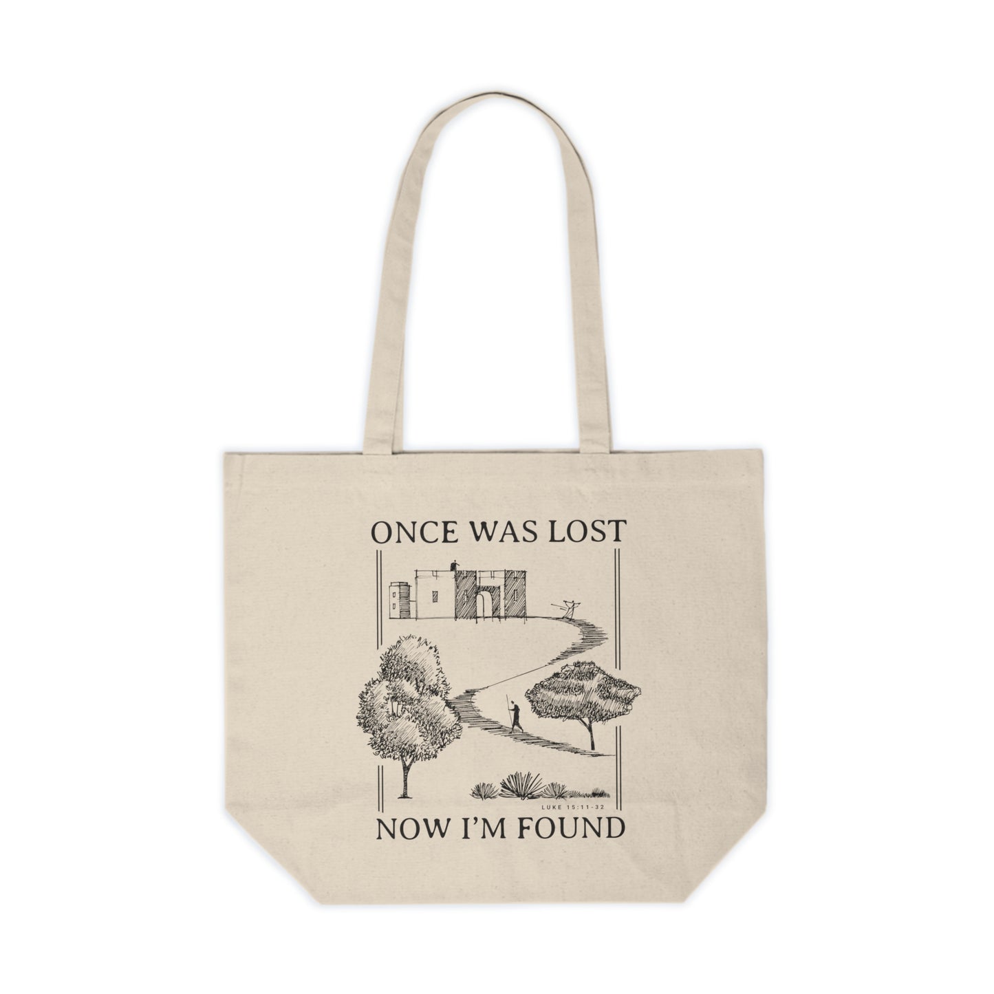 Prodigal Son Lost Now I'm Found - Shopping Canvas Tote Bag - One Side