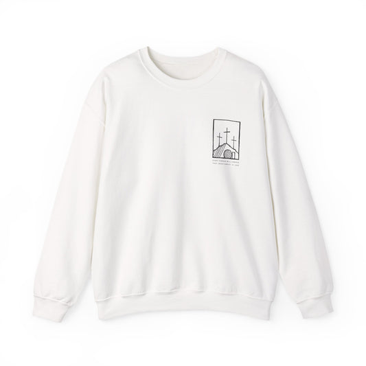 Every Knee Will Bow - Unisex Heavy Blend™ Crewneck Sweatshirt