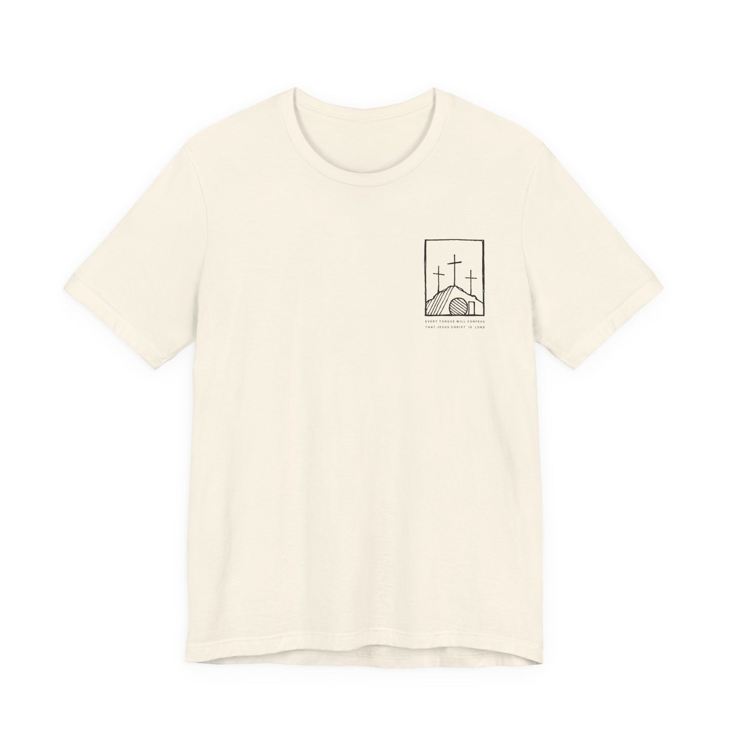 Every Knee Will Bow - Unisex Jersey Short Sleeve Tee - Bella Canvas 3001