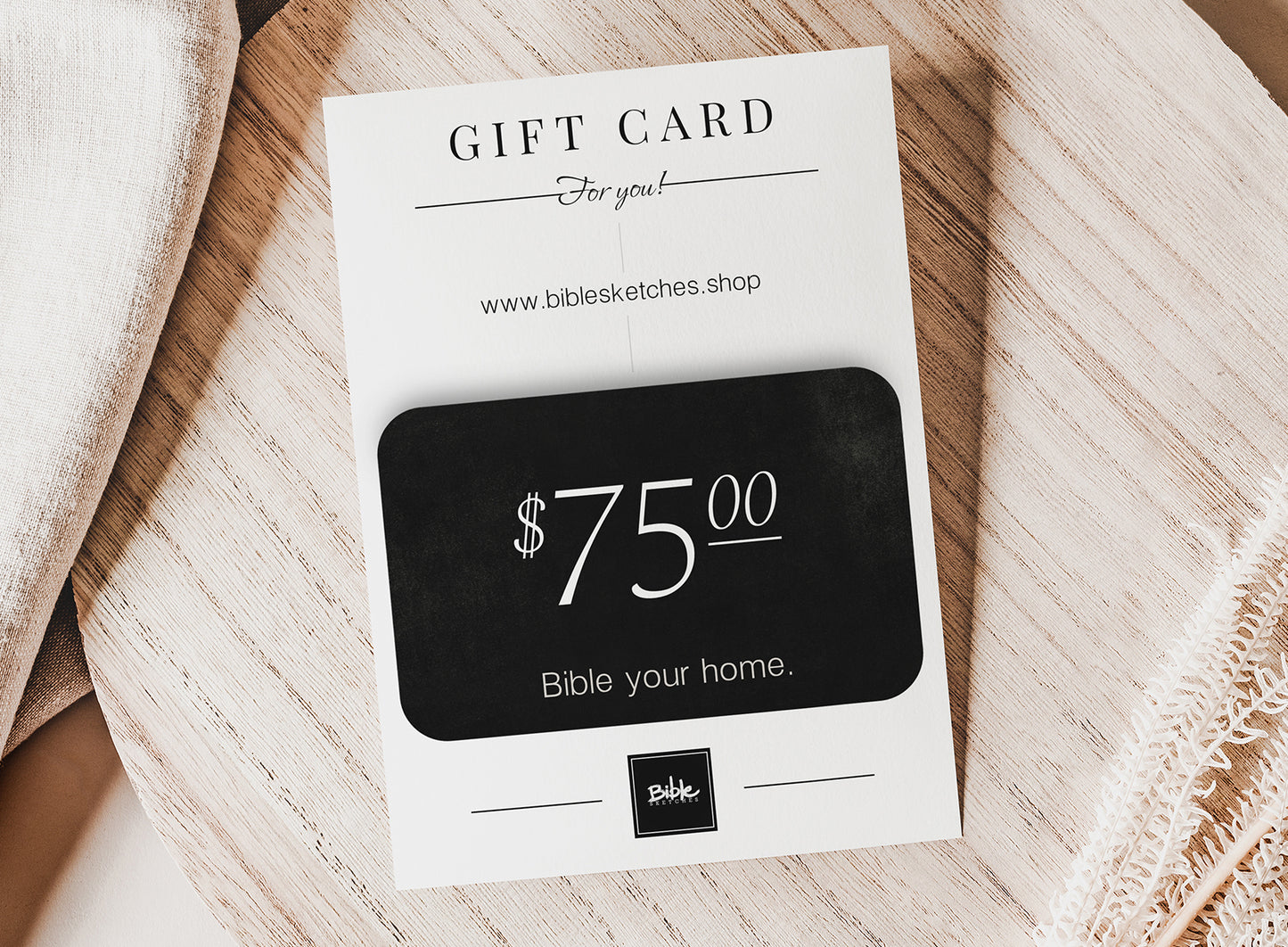 BibleSketches Gift Card - Starting at $10