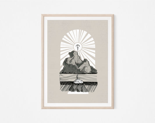 Christ the Sure and Steady Anchor - Digital Print