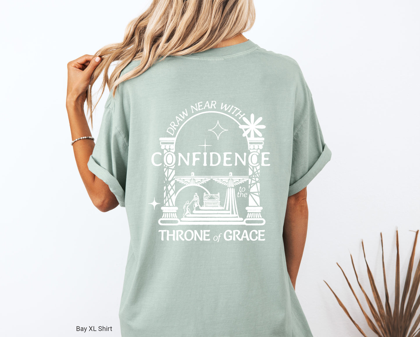 Draw Near With Confidence to the Throne of Grace - Unisex Garment-Dyed T-shirt - Comfort Colors®