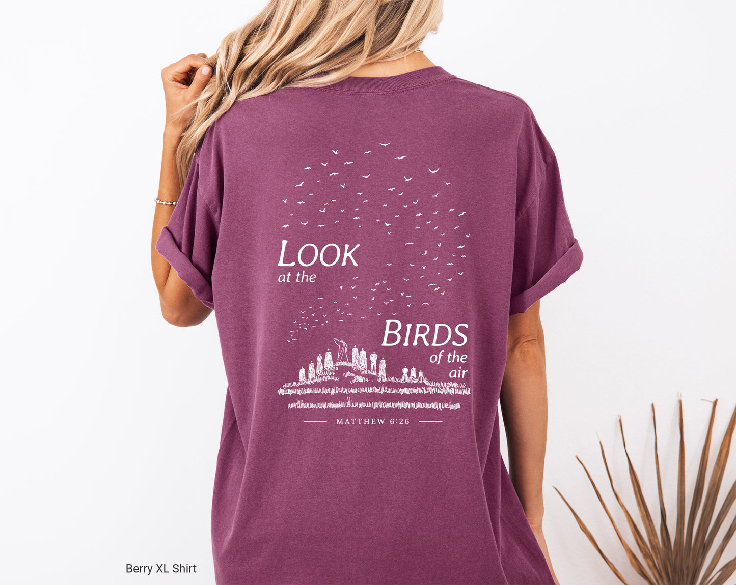 Look at the Birds of the Air - Unisex Garment-Dyed T-shirt - Comfort Colors®