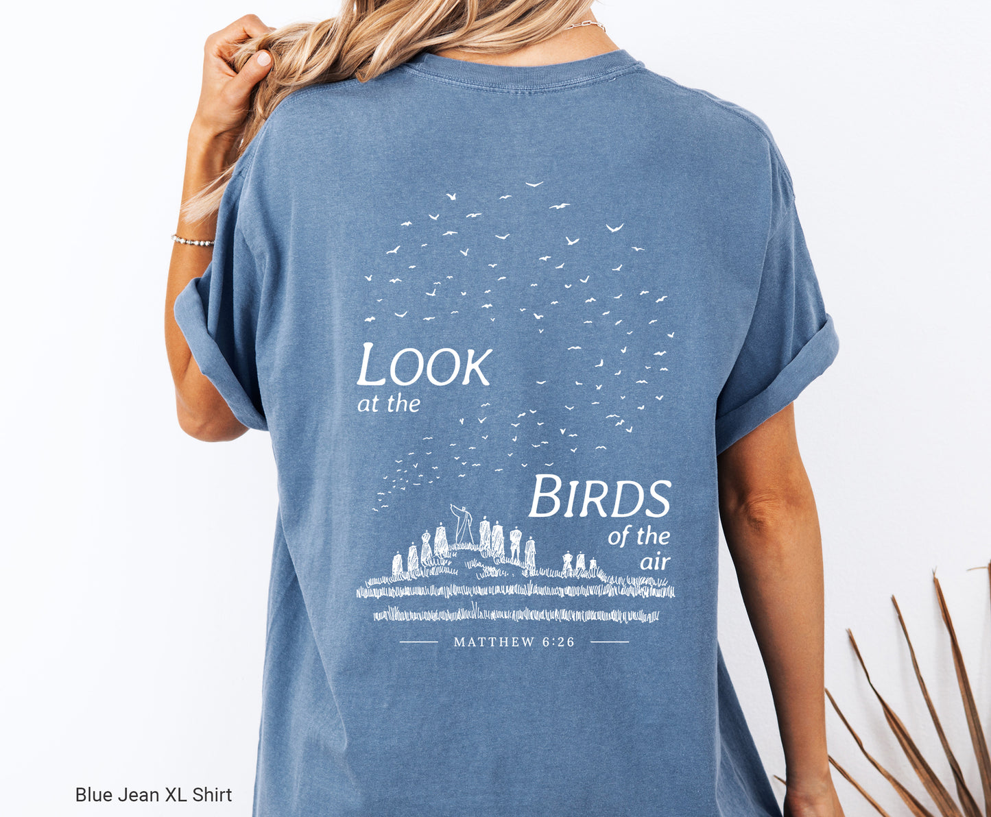 Look at the Birds of the Air - Unisex Garment-Dyed T-shirt - Comfort Colors®