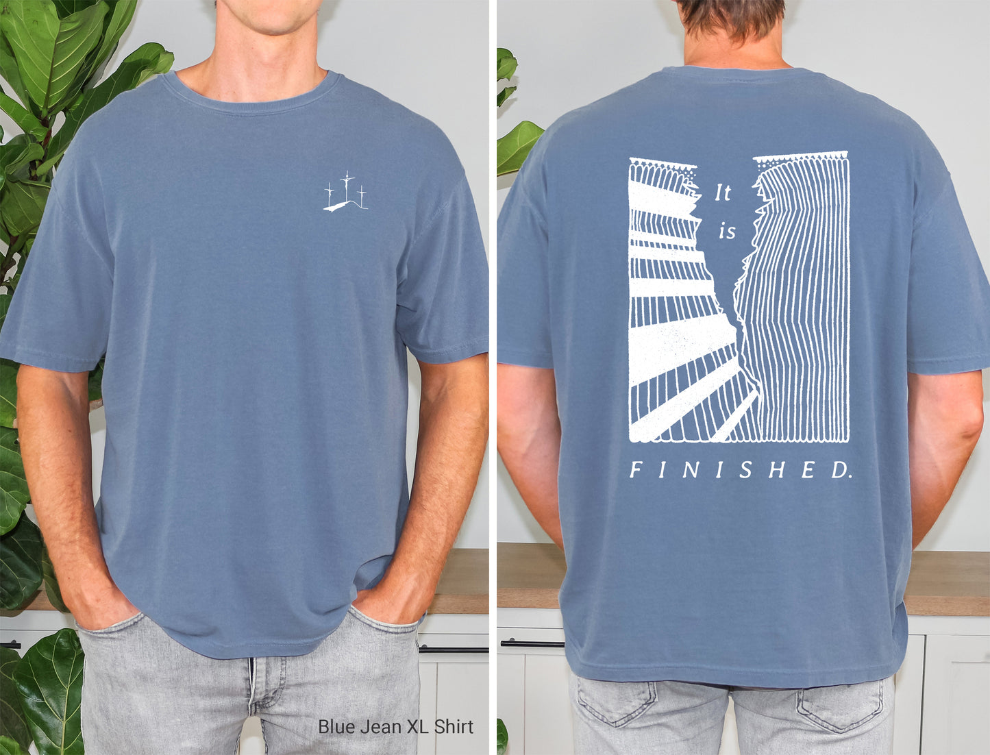 It Is Finished Veil is Torn - Unisex Garment-Dyed T-shirt - Comfort Colors®