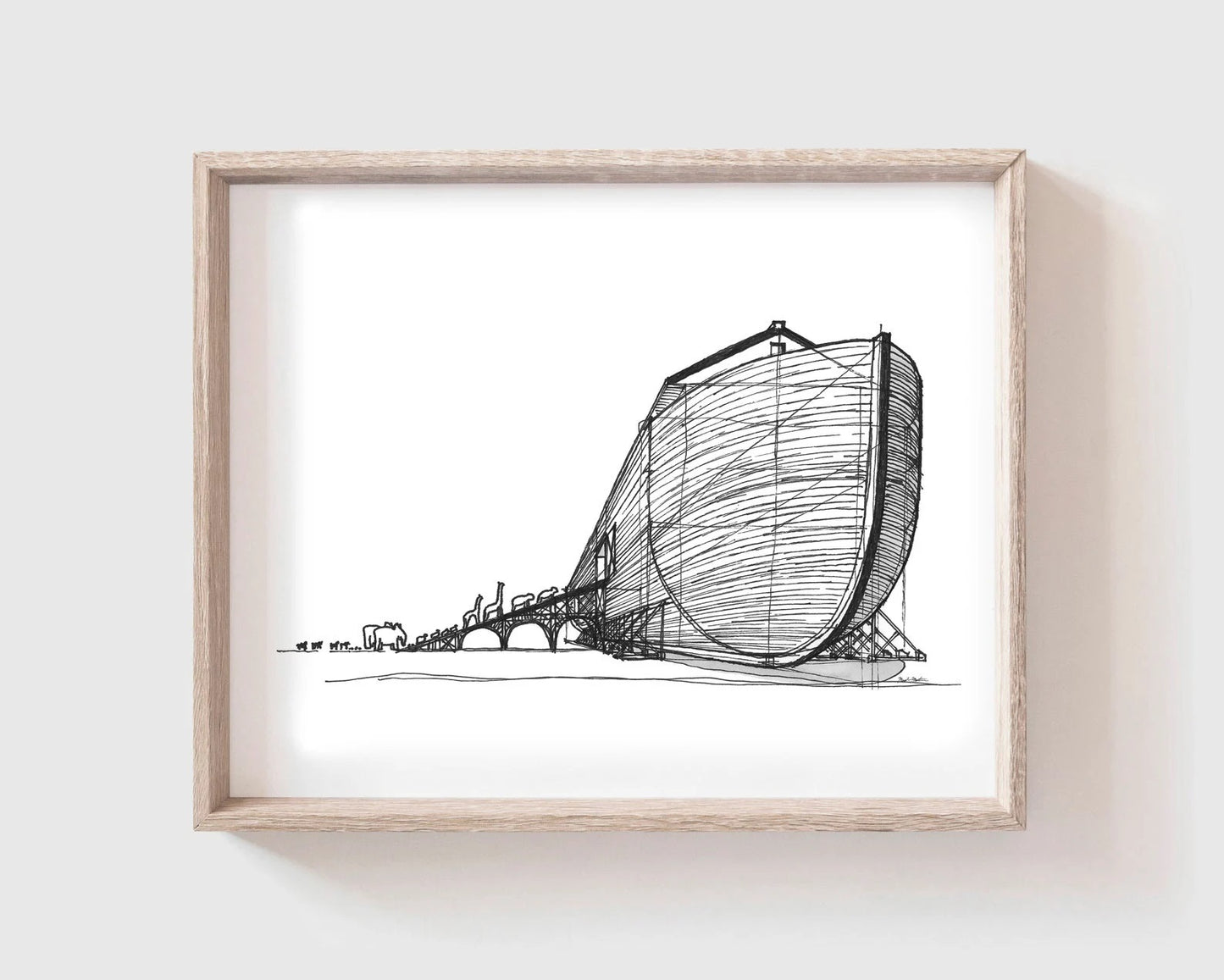 Noah's Ark Boarding - Digital Print