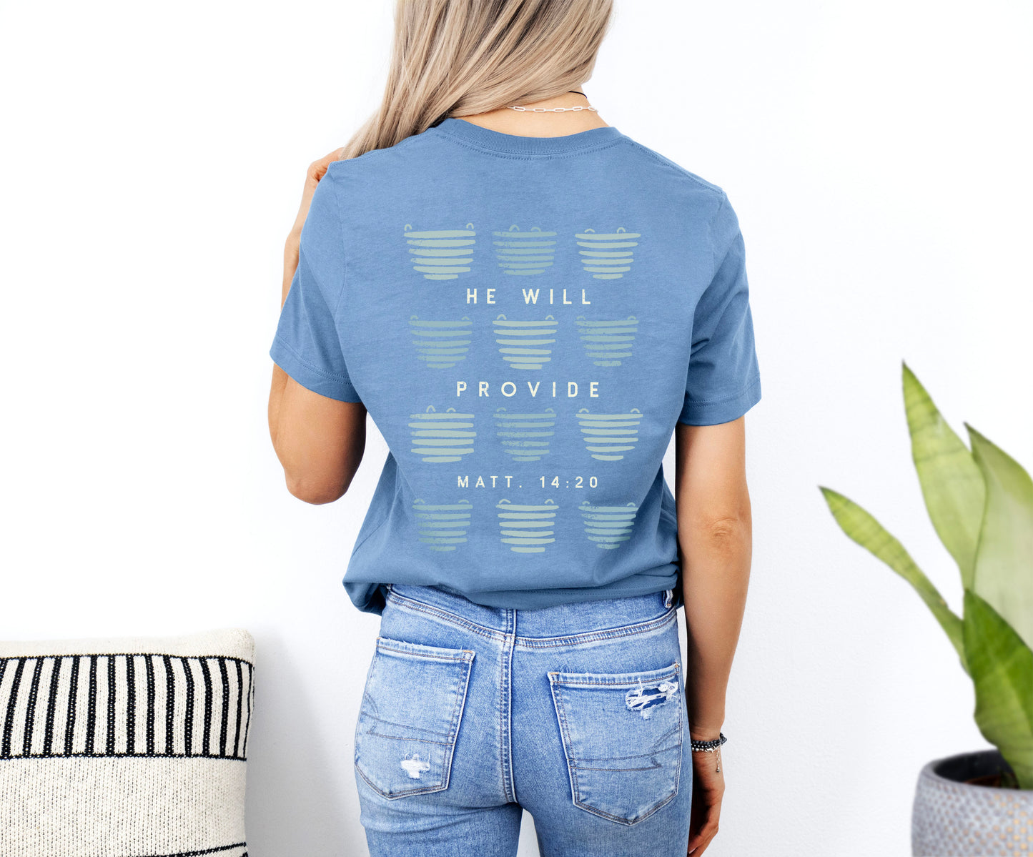 He Will Provide - Unisex Jersey Short Sleeve Tee - Bella Canvas 3001