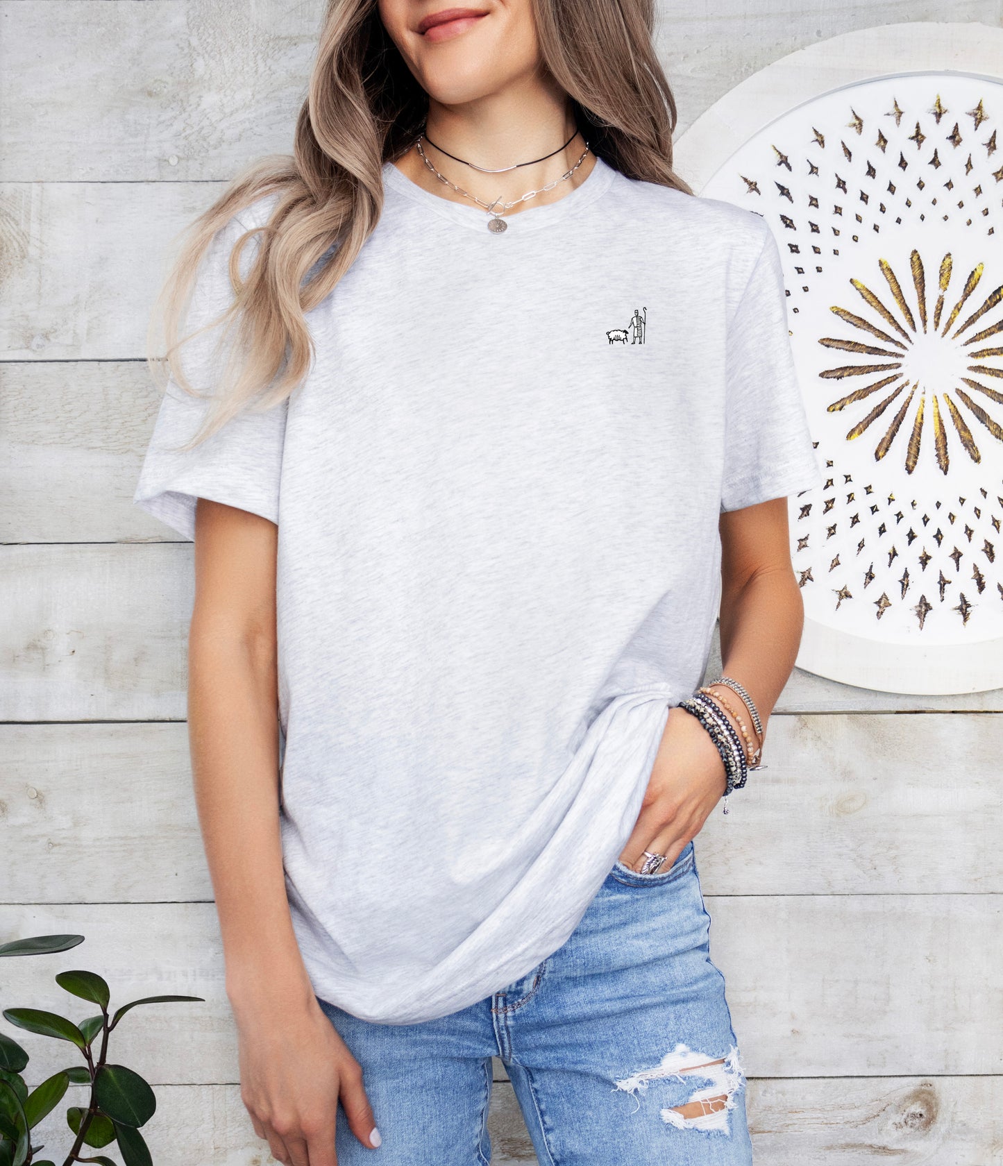 Leaves the 99 Sheep - Unisex Jersey Short Sleeve Tee - Bella Canvas 3001