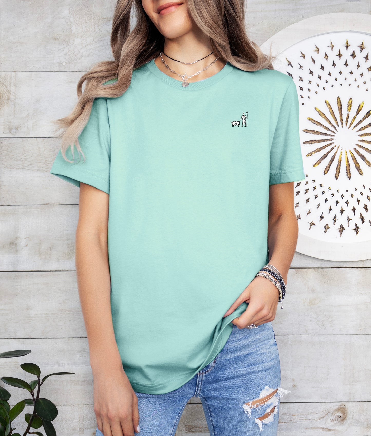 Leaves the 99 Sheep - Unisex Jersey Short Sleeve Tee - Bella Canvas 3001
