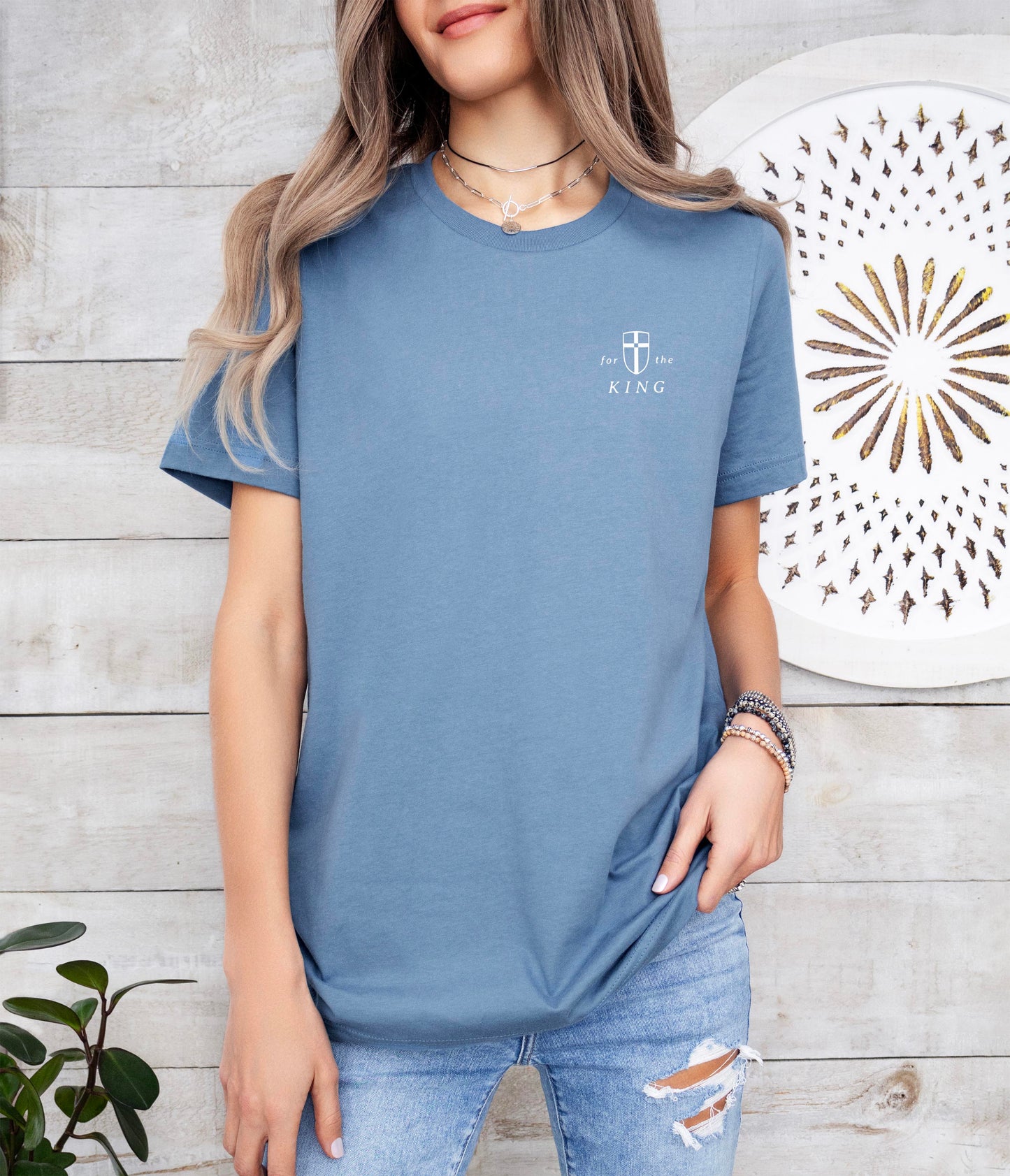 Armor of God, For the King - Unisex Jersey Short Sleeve Tee - Bella Canvas 3001
