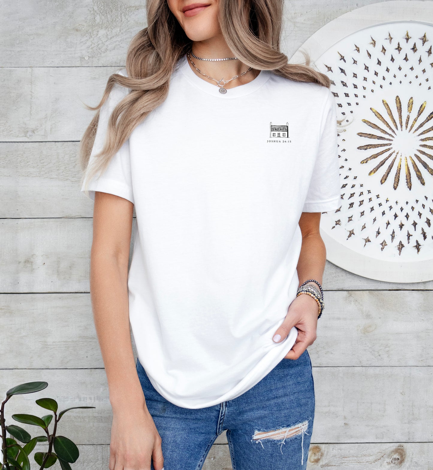 As For Me and My House Joshua 24:15 - Unisex Jersey Short Sleeve Tee - Bella Canvas 3001