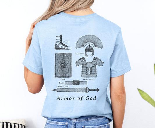 Armor of God, For the King - Unisex Jersey Short Sleeve Tee - Bella Canvas 3001