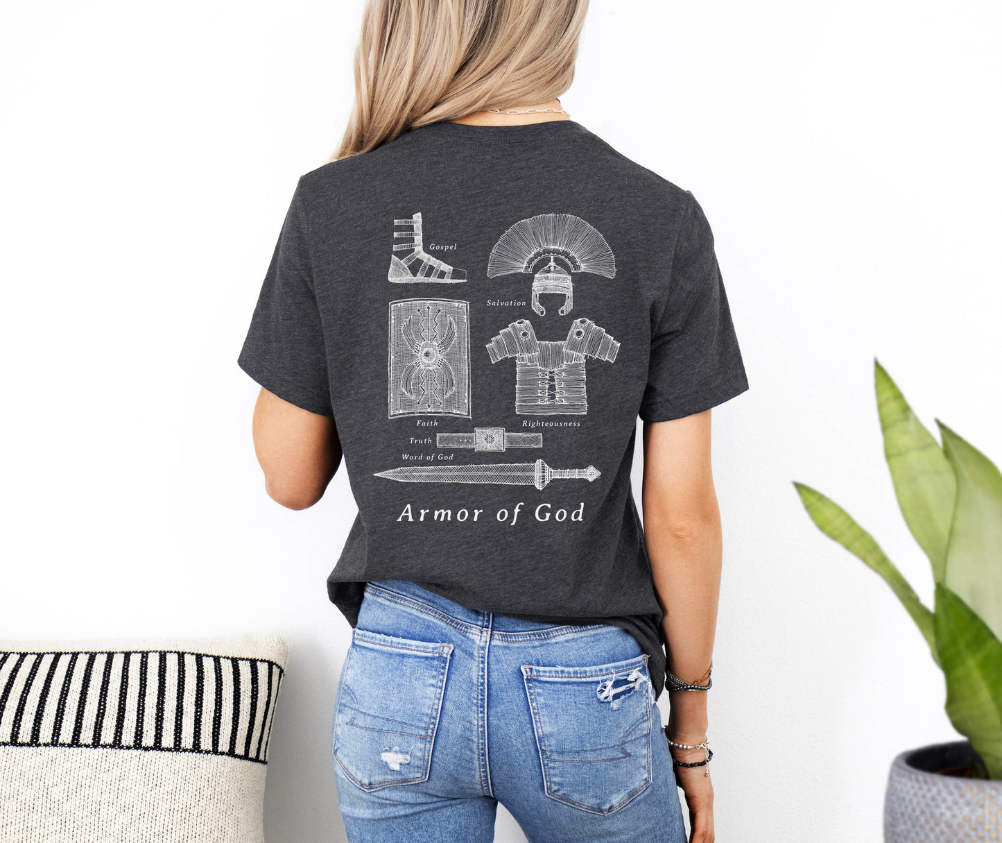 Armor of God, For the King - Unisex Jersey Short Sleeve Tee - Bella Canvas 3001